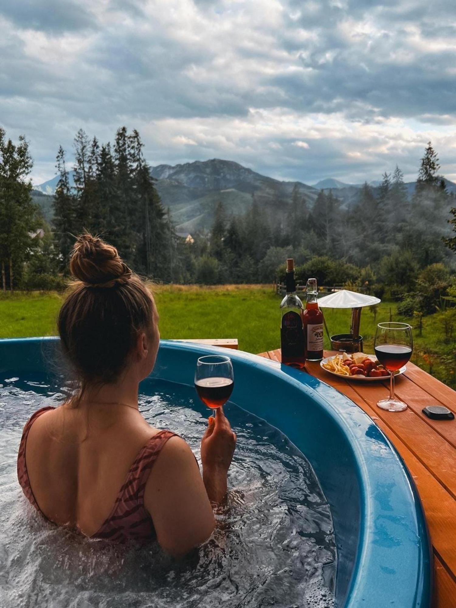 Willa Na Polanie Z Jacuzzi Kościelisko Exteriér fotografie