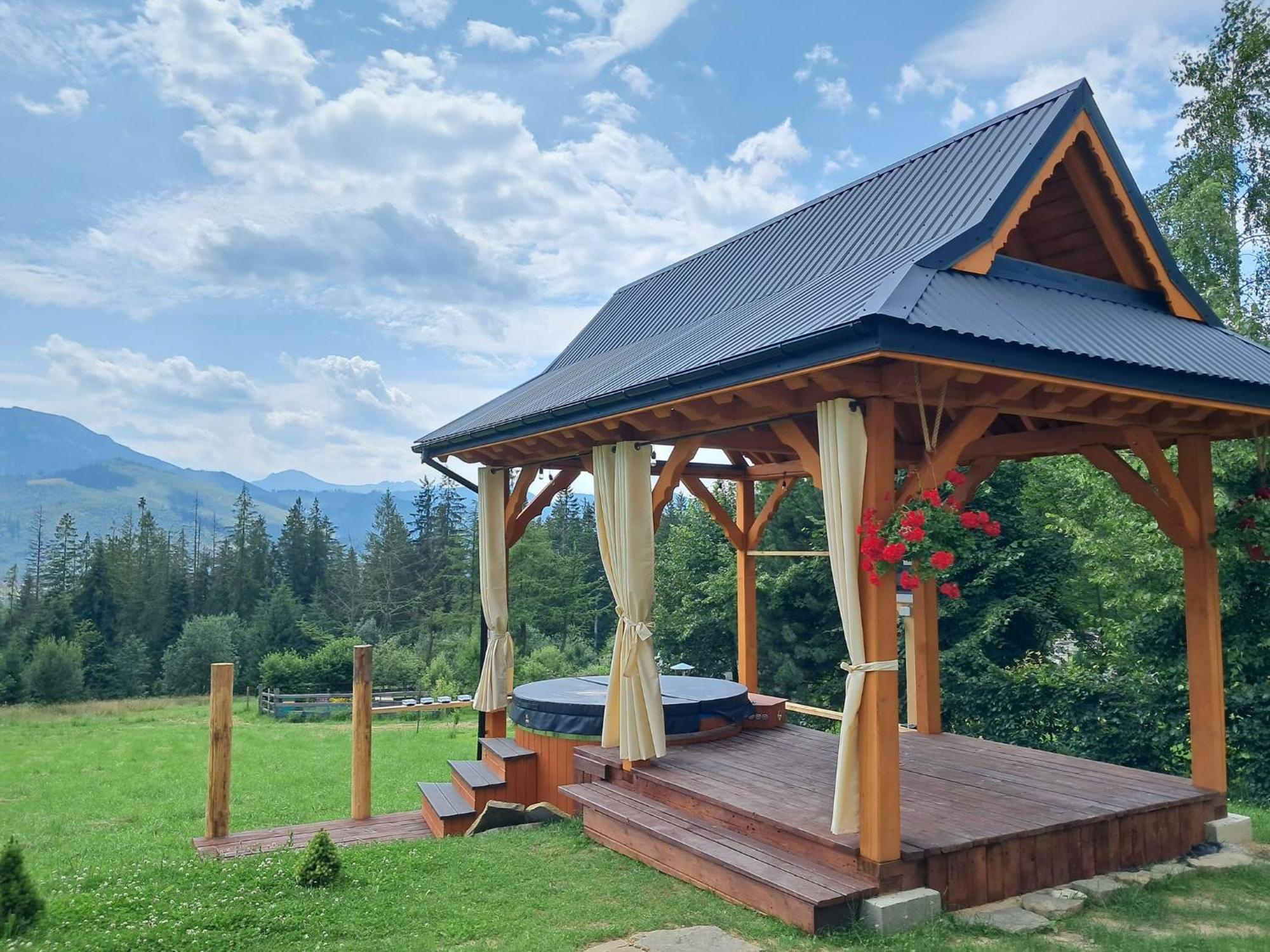 Willa Na Polanie Z Jacuzzi Kościelisko Exteriér fotografie